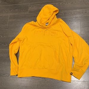 Nike University of Wyoming Cowboys Yellow Hoodie